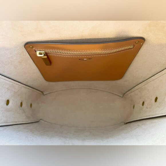 🔥Reserved 🔥NeW! Tory Burch Rowan Calf Hair Bucket Bag - Picture 7 of 12